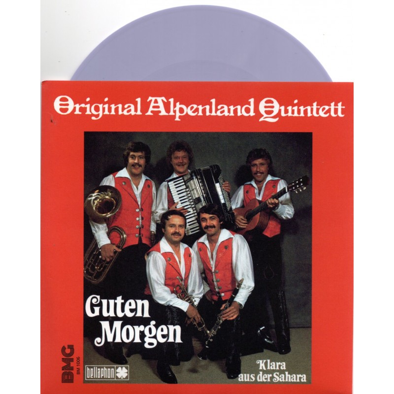 Original Alpenland Quintett Guten Paars Vinyl